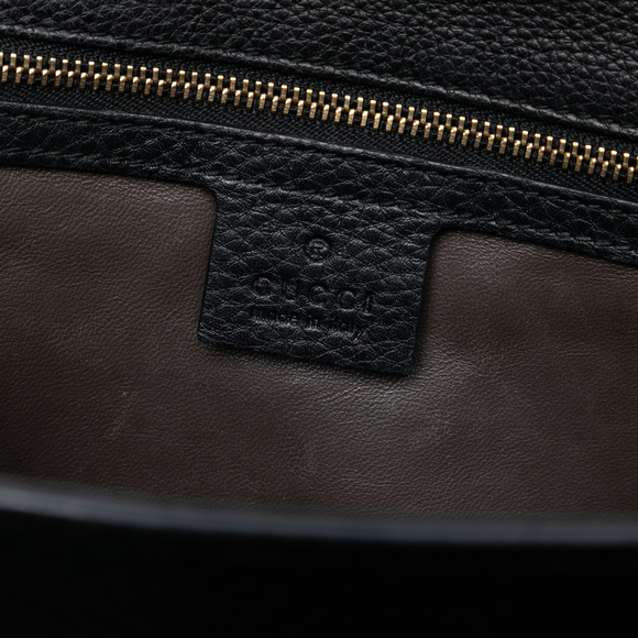 Pre-Loved Gucci Medium Leather Miss Bamboo Crossbody - Picture 6 of 7